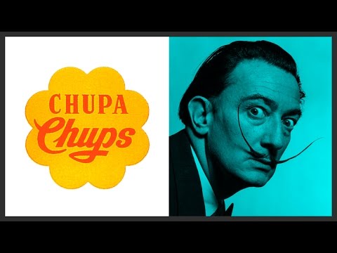 Chupa Chups Logo Salvador Dali | Logo design Designer review