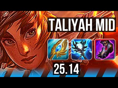 TALIYAH vs JAYCE (MID) | 16/1/6, Legendary | KR Diamond | 25.14