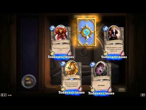 Asa da Morte (lendária) - Abrindo card pack da arena com 1 vitória (Hearthstone)