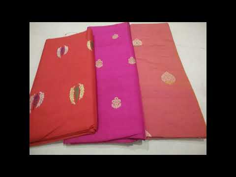 Pure raw silk kaduwa handloom fabrics