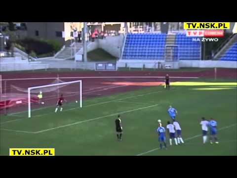 tv.nsk.pl 2013-08-03 Wisła Puławy - Olimpia Zambrów 0-3 (0-2) bramki wywiady relacja