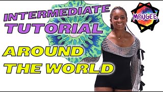 Around the World -Mougee Star Tutorial  Intermediate Flow Star Trick