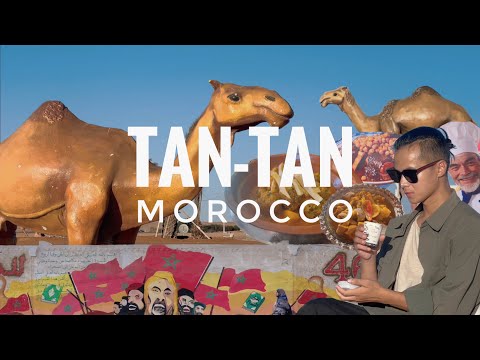 I Was The Only Tourist In TanTan City Morocco 2022 | مدينة طانطان مع موسيقى حسانية رائعة