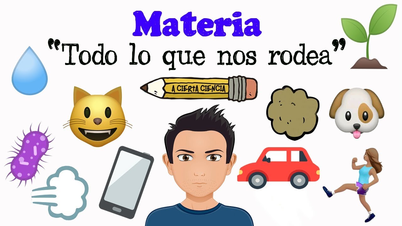 🌎 ¿Qué es la MATERIA? ⚛️ [Fácil y Rápido] | QUÍMICA |
