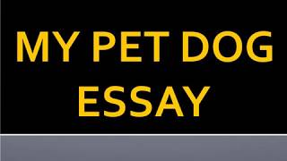 Essay Science And Religion Short Essay On My Pet Dog For School Children High School Universal Health Care Essay also Essays On Science And Technology Essay Writing My Pet Dog Free Video Search Site Findclip Examples Of Thesis Statements For Argumentative Essays