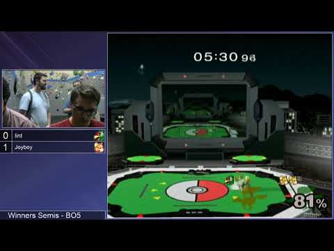 Rock Smash SSBM  - lint (Falco) vs. Joyboy (Fox) - Melee WSF