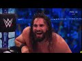 Wwe Smackdown 9 10 21 Edge Vs Seth Rollins 1 2 Amazing Match