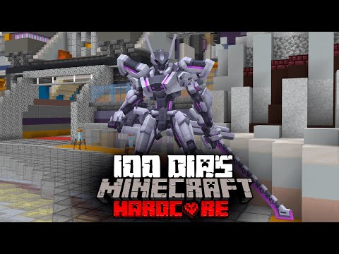 I Survived 100 Days In A Titan Boss Invasion In Minecraft Hardcore... This Is What Happened