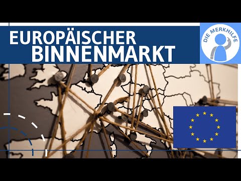 Video Thumbnail: Europäischer Binnenmarkt - Wirtschaftsunion & 4 Freiheiten (Personen, Waren, Kapital & Dienste)