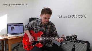 Video thumbnail for Gibson ES-335 (2017) - JHS Calhoun V2 Mike Campbell by James Argyle