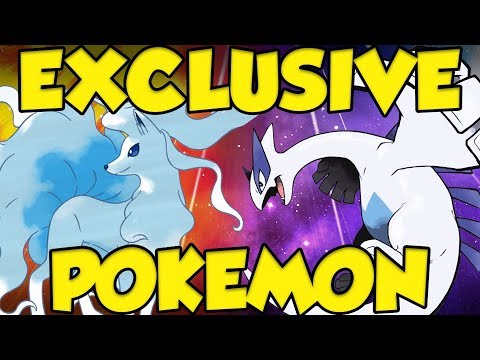 ALL Version Exclusive Pokemon In Pokemon Ultra Sun and Moon!