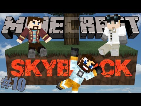 EPIC Minecraft Invasion: Hardcore Skyblock Part 10!