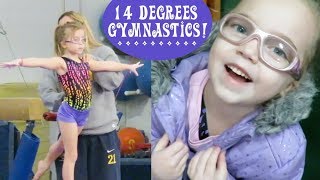 14 Degrees Gymnastics! | Crazy8Family