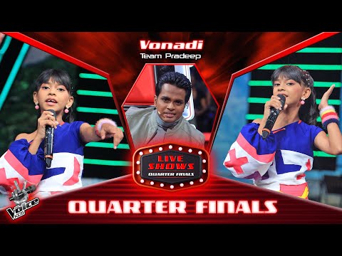 Vonadi Samarasinghe | Kandy Lamissi (කැන්ඩි ලමිස්සි) | Live Quarter Finals