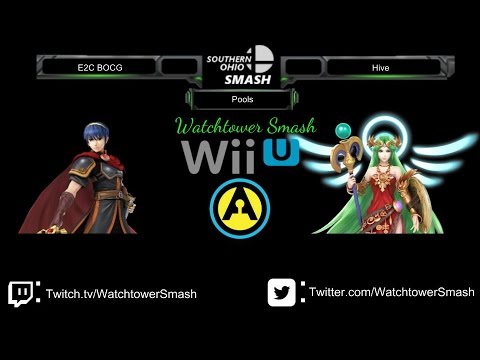 SOS Singles Pools - E2C BOCG (Marth) Vs. Hive (Palutena)