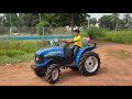 Small tractor with small boy😍