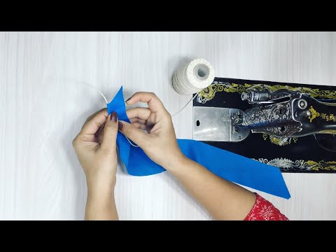 How to make piping simple and easyway || india boutique Video