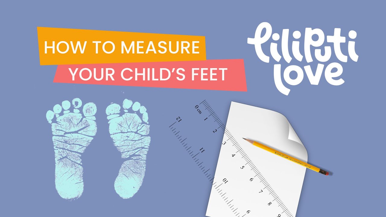 How To Measure Your Child's Feet and Find the Right Size Shoe Online