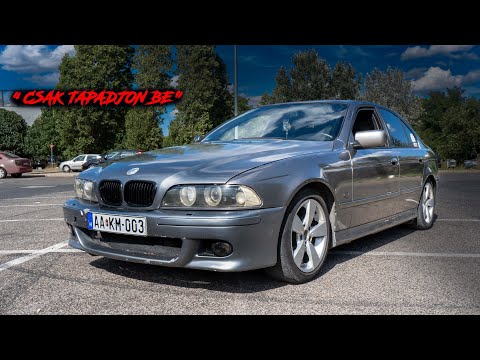 HA DEFEKTET KAPTAM, AGYVÉRZÉST KAPOK 😨 BMW E39 525D M57 🚗 Bemutató, gyorsulás, #mitmegyszázon