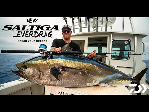 Fishing Jumbo West Coast Tuna with the all NEW Daiwa Saltiga Lever Drag