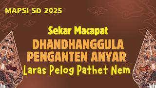 Download lagu MAPSI 2025 - Sekar Macapat Dhandhanggula Penganten Anyar Laras Pelog Pathet Nem mp3