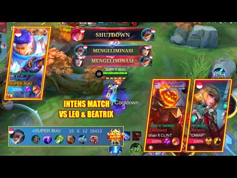 GLOBAL GRANGER VS LEOMORD & BEATRIX!! INTENS MATCH VS TOP META MLBB!!