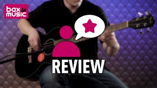 Video thumbnail for Fender CB-60SCE Black | Review by Bax-shop | Bax Music Goes