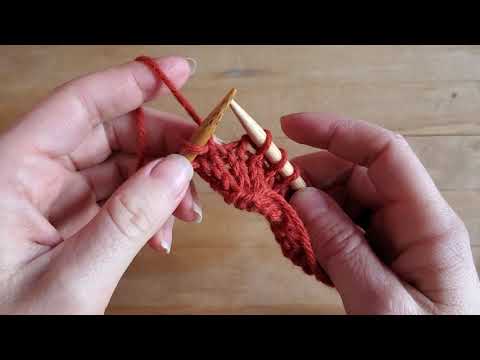 Tutoriel Tricot - Rangs raccourcis "wrap and turn" (w&t)