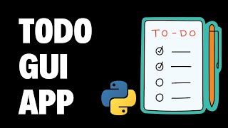 Download the video "Python | Todo GUI App | Tkinter | Modernized | Beginners | Tutorials"