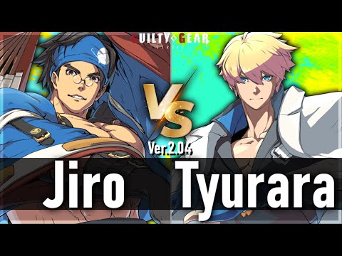 GGST ▶ Anji (Jiro) vs Ky (Tyurara) | Guilty Gear Strive