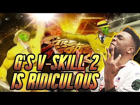 G's V-Skill 2 is RIDICULOUS!! [SFV Season 5] New Update!