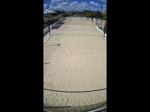 13ª ETAPA FECBT CEARENSE BEACH TENNIS -  ARENA PÉ NA AREIA QUIXADÁ/CE - QUADRA 1 - DIA 3 - MANHÃ