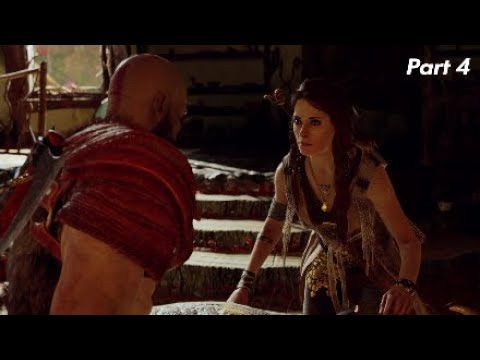 GOD OF WAR Walkthrough Gameplay Part 4 - WITCH and THE WORLD SERPENT