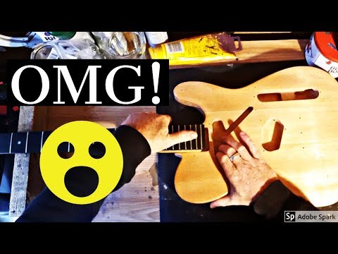 Harley Benton Telecaster Kit Unboxing First Impressions Build and Sound Test