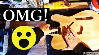 Video thumbnail for Harley Benton Telecaster Kit Unboxing First Impressions Build and Sound Test by Brent Hutchinson
