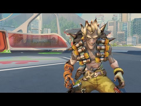 Overwatch Heroes Interactions - Junkrat