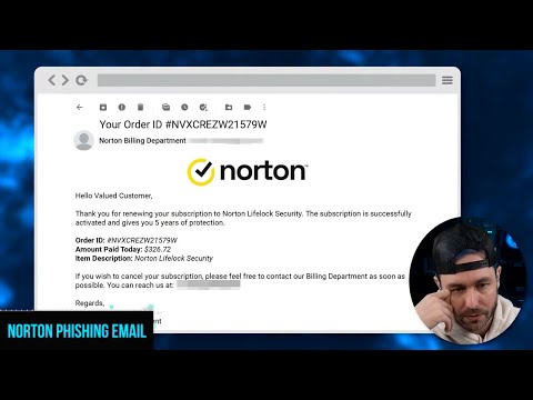 Scammers Norton Phishing Scam