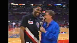 Buck Williams' NBA Finals Interview with Pistons Head Coach Chuck Daly