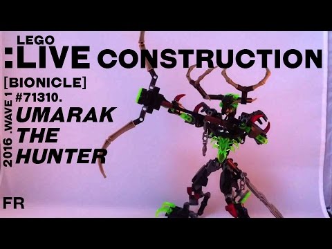 Vidéo LEGO Bionicle 71310 : Umarak - Le Chasseur
