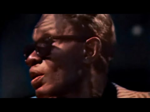 Lightning Hopkins - Mojo Hand live [Colourised] 1964