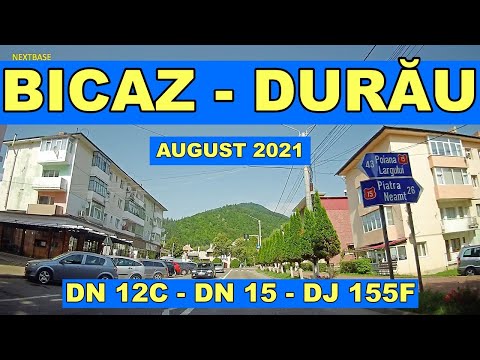 Drumul Lacu Rosu - Cheile Bicazului - Bicaz - statiunea Durau traseu video ep 2 / Vacanta in Romania