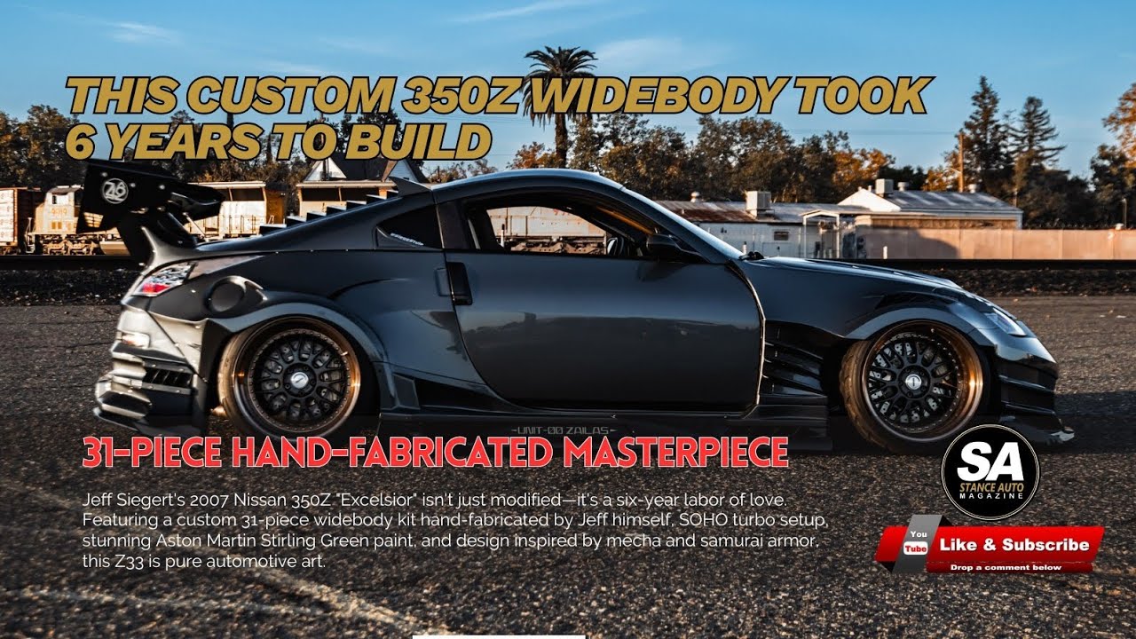 This Hand-Built 350Z Widebody is INSANE | Six Years of Custom Fabrication