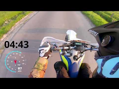 HUSQVARNA TE 125 (0-100 acceleration)
