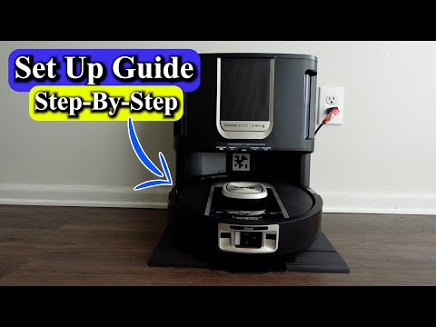 How to Set Up the Shark Power Detect ThermaCharged 2 in 1 Robot Vacuum