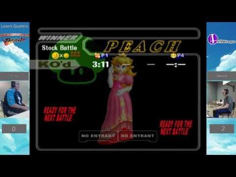 Birmingham Brawl 17 Melee Singles LQ - Emy (Fox) vs. Dezno (Peach)