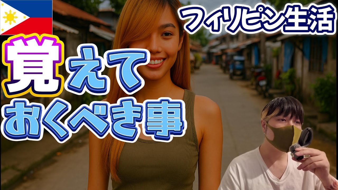 フィリピンで暮らすなら絶対把握しないといけない事がこちら YouTubeサムネイル