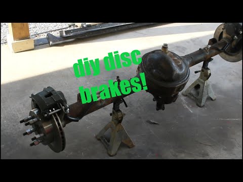 EASY DIY FORD 9 INCH DISC BRAKES
