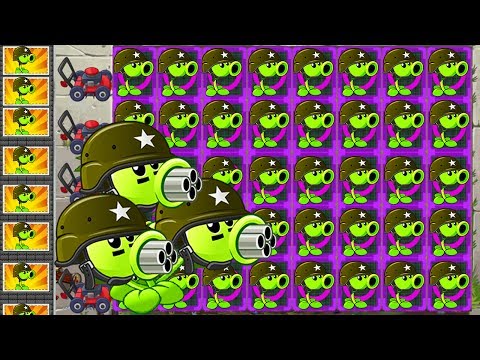 Plants vs Zombies 2 Mod: PEASHOOTER vs GARGANTUAR FIGHT!