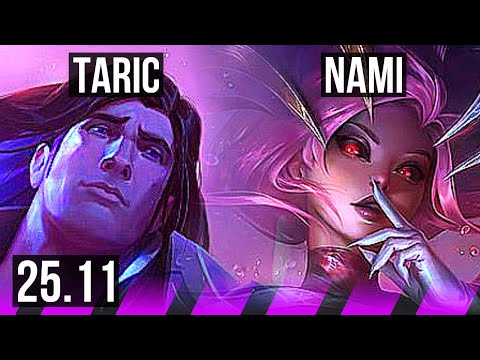 TARIC & Miss Fortune vs NAMI & Xerath (SUP) | Rank 4 Taric, 1300+ games | EUW Challenger | 25.11