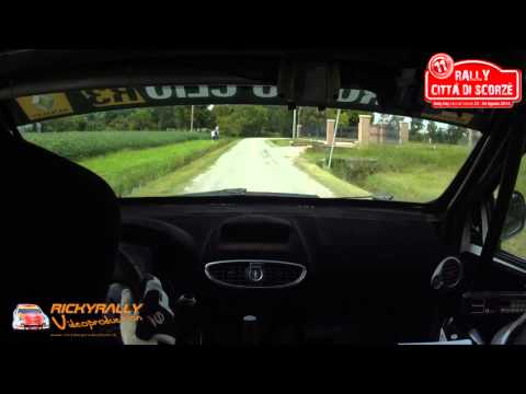 CAMERA CAR FRIGATO   BARISON 11° RALLY CITTA' DI SCORZE' 2014 P S 1 ZERO BRANCO